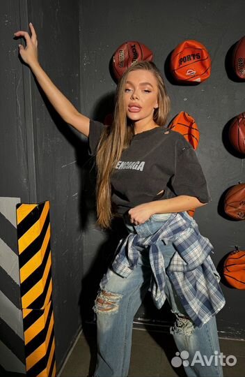 Футболка Balenciaga черная