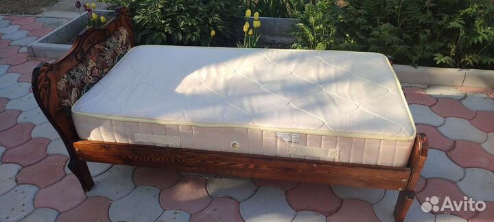 Детская кровать от 3 лет с матрасом бу