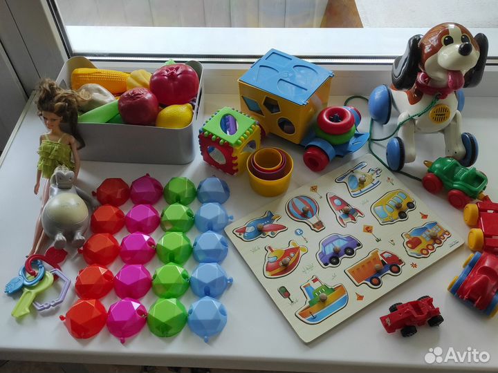 Развивающие игрушки от 1 года пакетом