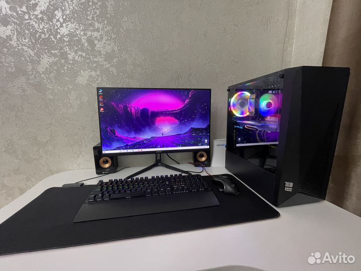 Компьютер игровой rx580 4gb