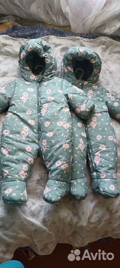 Комбинезон демисезонный двойню/близнецов