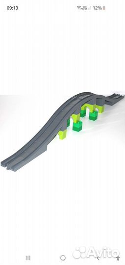 Железнодорожный мост Лего Дупло