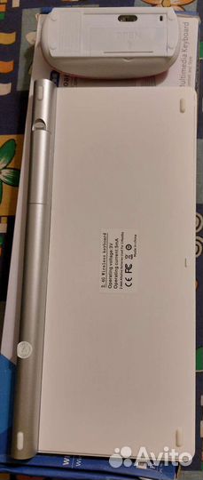 Беспроводная клавиатура и мышь, раскладка на англ