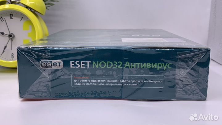 Eset NOD32 антивирус на 3 лицензии новые