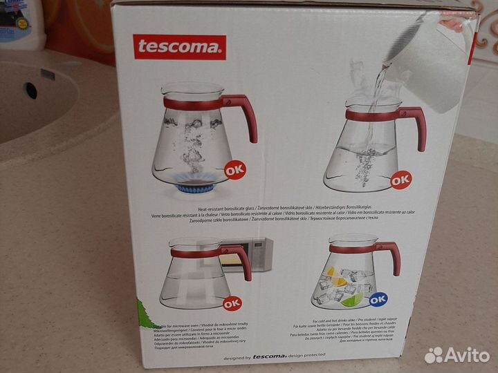 Чайник заварочный стеклянный Tescoma 1,7 л