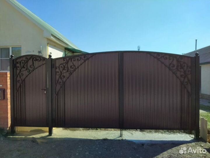 Ворота кованые распашные