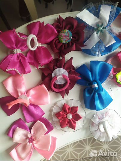 Красивые резинки для волос