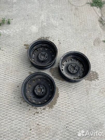 Диск R15x6J, 5х100, DIA 57.1, ET38 Фольксваген Пол