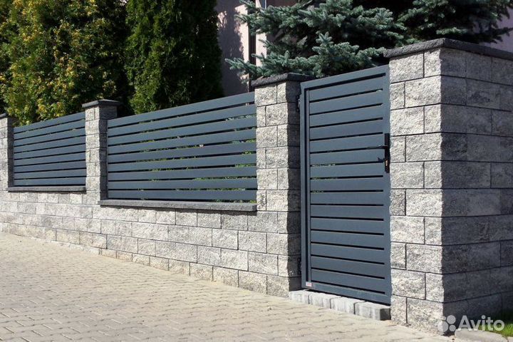 Забор Ранчо из металла