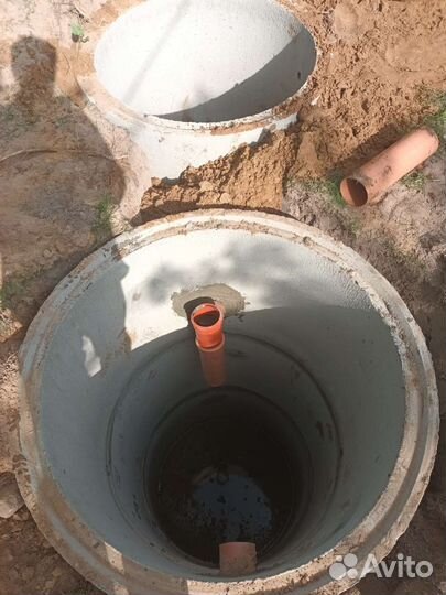 Септик под ключ из жби колец