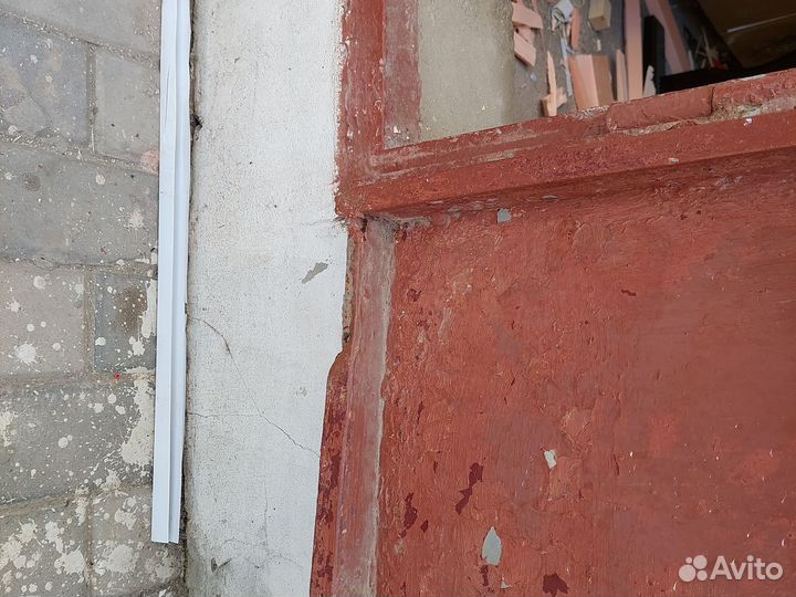 Железная дверь б/у размеры 86 на 190