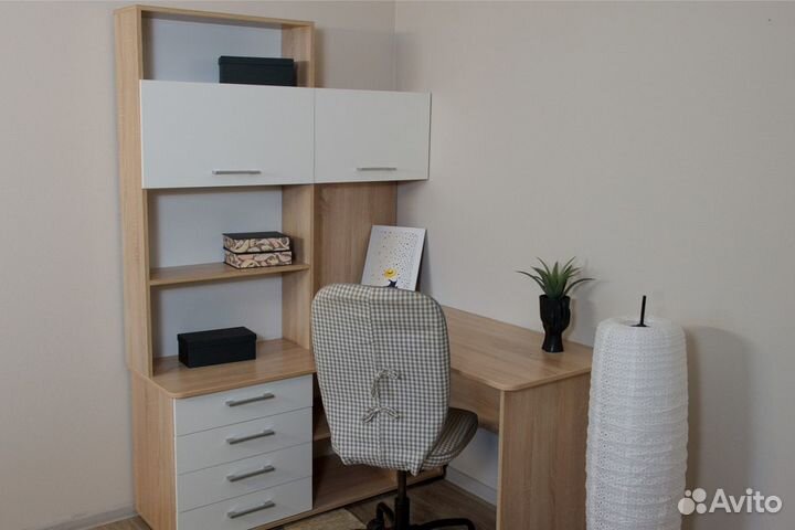 Письменный стол Гарвард угловой с надставкой 120 л