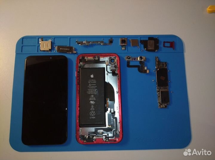 Запчасти iPhone XR red 128 gb