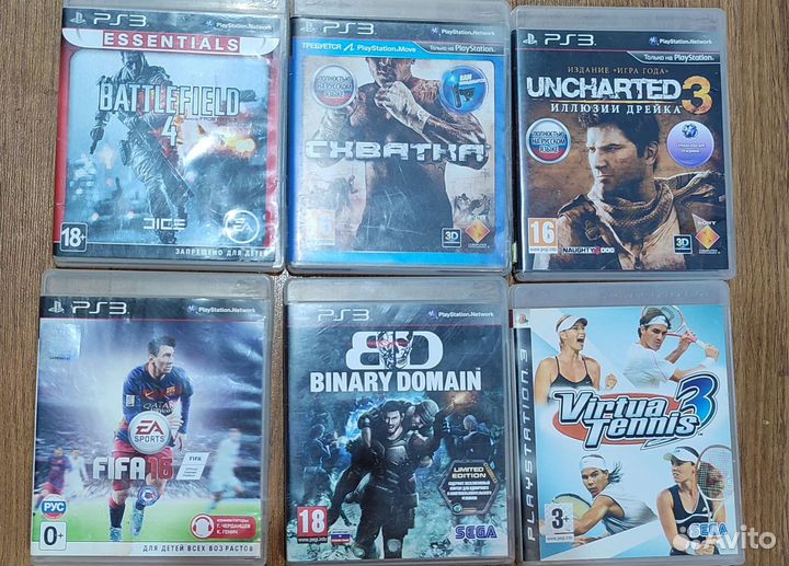 Диски на ps3