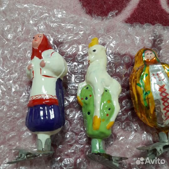 Елочные игрушки СССР