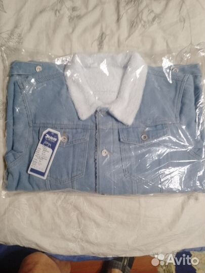 Джинсовая куртка с мехом мужская