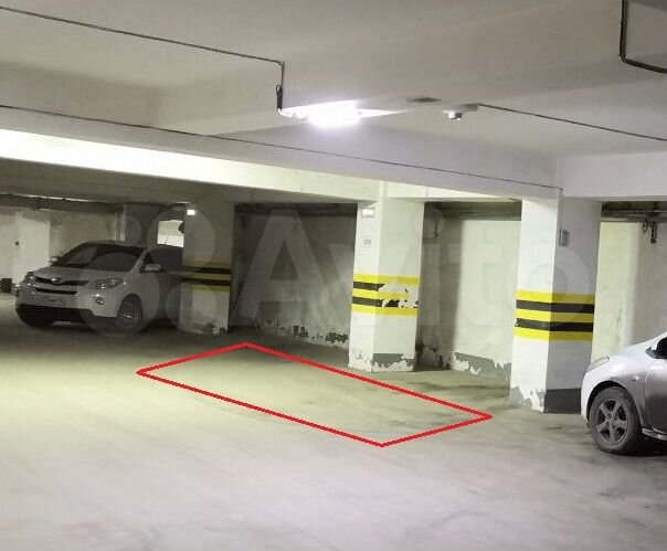 Машиноместо, 15 м²