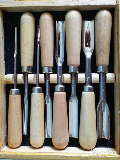 Резцы по дереву СССР. Профессиональные. Новые