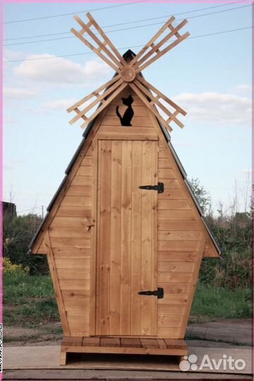 Уличный туалет домик с установкой YSU