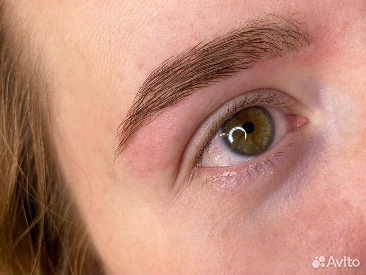 Брови наращивание ламинирование ресниц