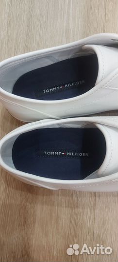 Кожаные кеды Tommy Hilfiger 38