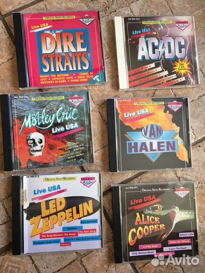 Сд компакт диски рок