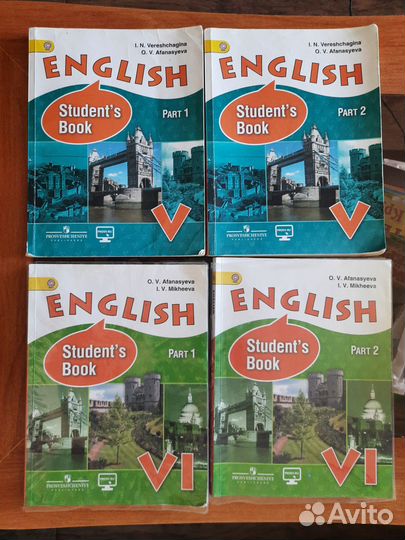 Учебники английского языка
