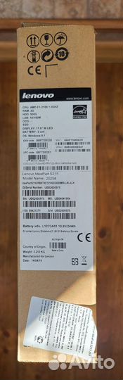 Нетбук lenovo ideapad s215