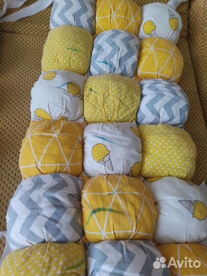 Бортики в кроватку