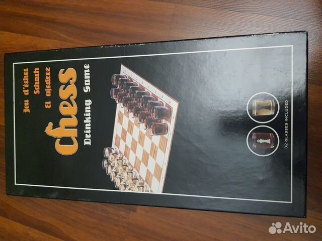 Подарочные Шашки Drinking game chess