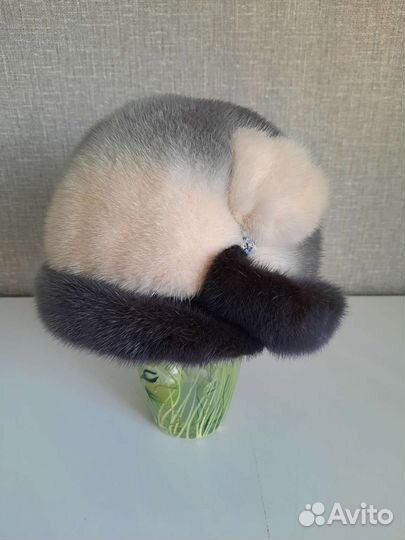 Шапка норковая женская бу