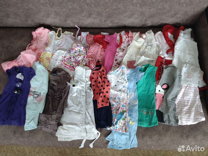 Одежда для девочки 68-74 пакетом