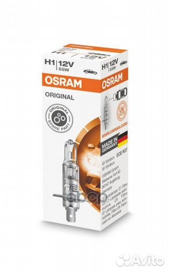 Лампа osram H1 12V 55W 64150 Osram