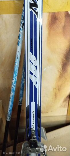 Лыжи беговые 180см с палками