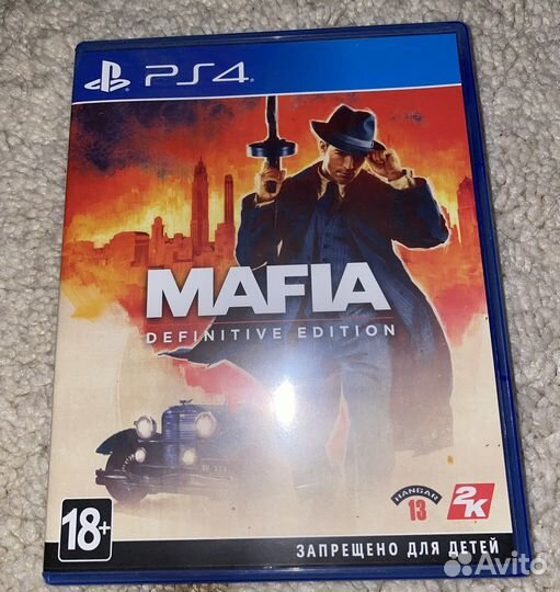 Игра для PS4 Мафия / Mafia definitive edition