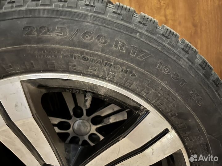 Колесные диски skad R17 и шины 225/60 R17