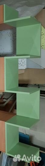 Новая угловая настенная полка