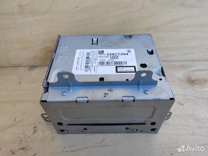 Магнитола CD400 на Opel Astra J Zafira C