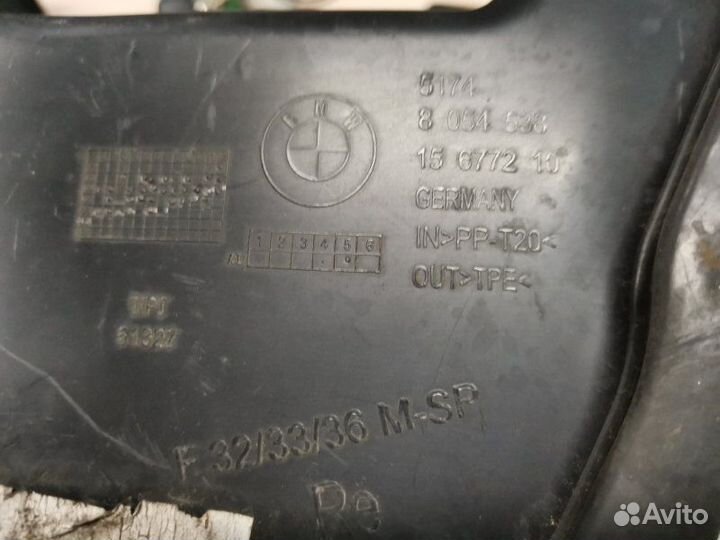 Воздуховод M спорт передний правый Bmw 4 Серия F32