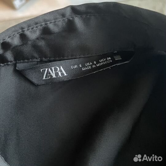 Рубашка женская атласная Zara