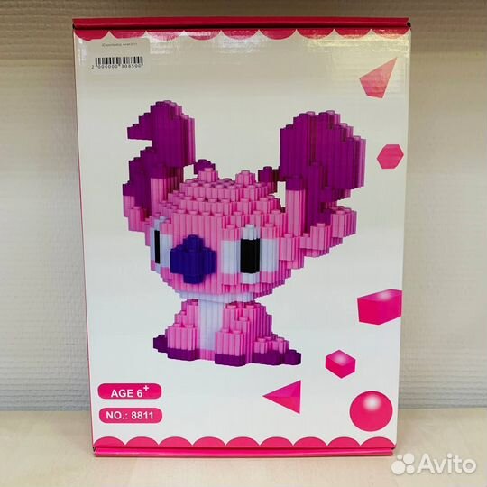 3D конструктор из мини блоков. Ангел 8811