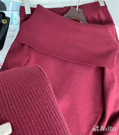 Костюм трикотажный со штанами YSL (трендовый)