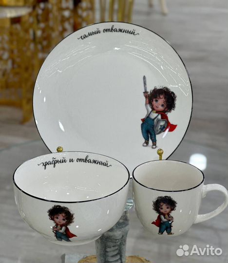 Набор детской посуды