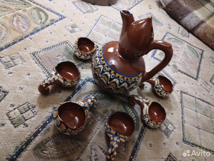 Кувшин и рюмочки для ракии