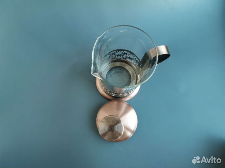 Новый заварочный чайник френч пресс 600мл