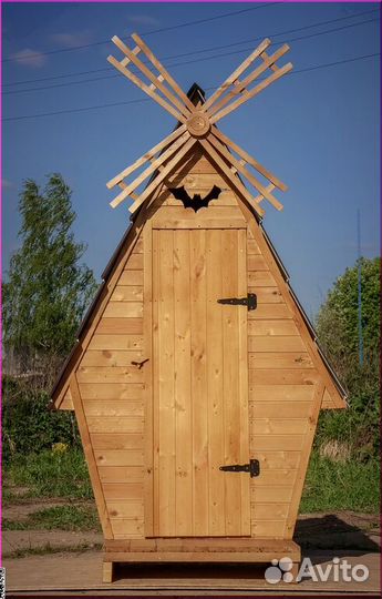 Уличный туалет с установкой BLU777