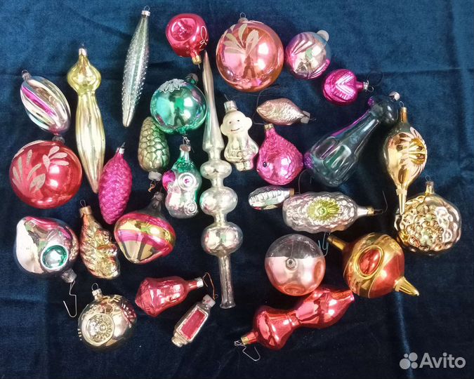 Елочные игрушки СССР