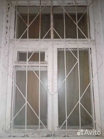 Решетки на окна б/у- 4 шт, размер 159,5/112.5см