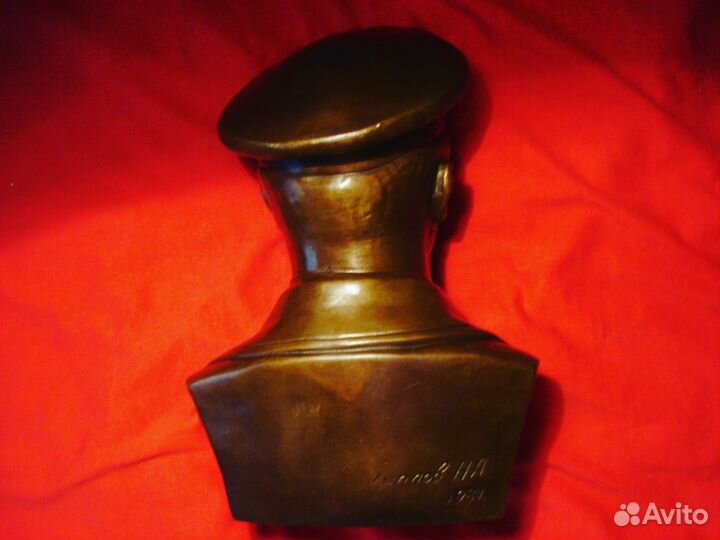 Бюст Крупный СССР Феликс Дзержинский 1984