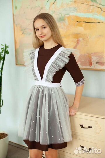 Школьный фартук, школьная форма. Прокат, продажа